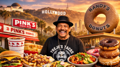 Iconic Hollywood Fast Food