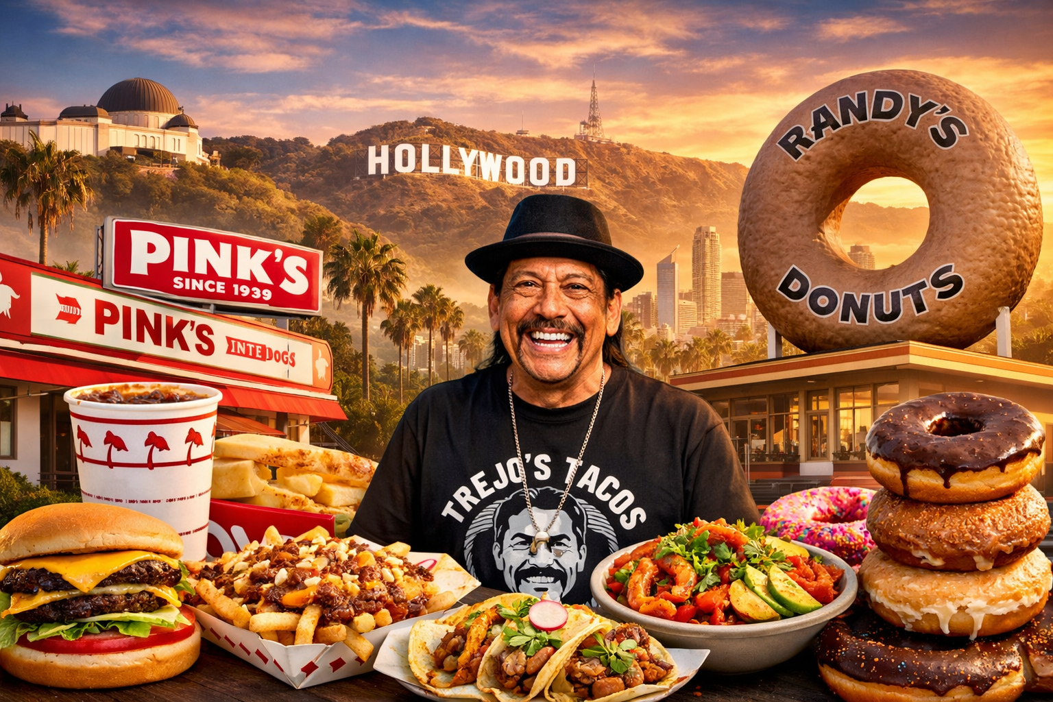 Iconic Hollywood Fast Food