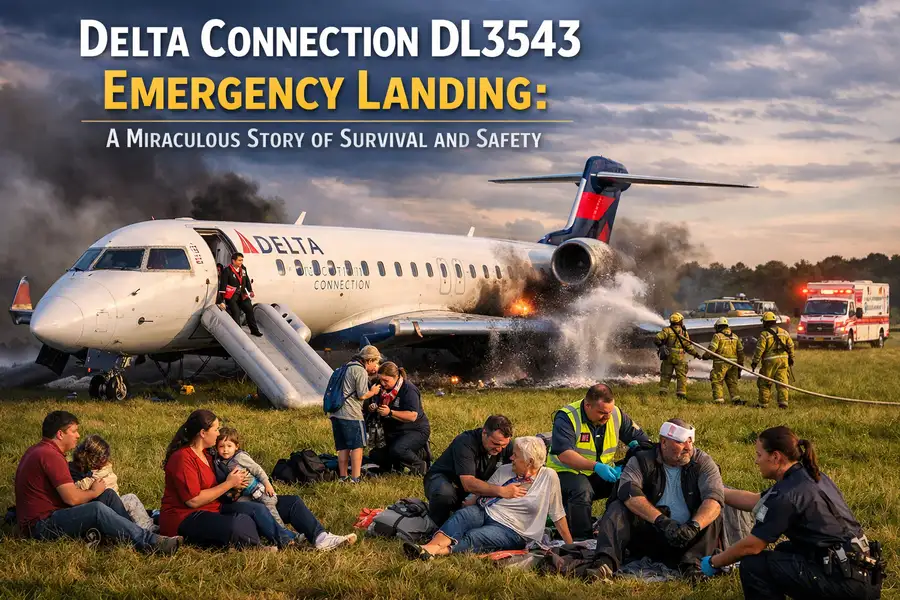 Delta DL3543 Emergency Landing MSP Safety