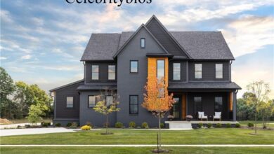 Black House with Cedar Accents