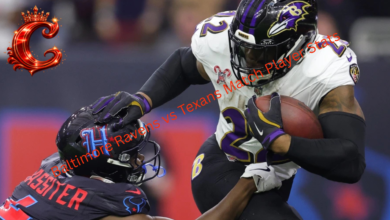 Baltimore Ravens vs Texans Match Player Stats