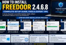 How to Install FreeDoor2.4.6.8