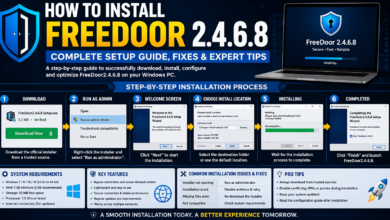 How to Install FreeDoor2.4.6.8