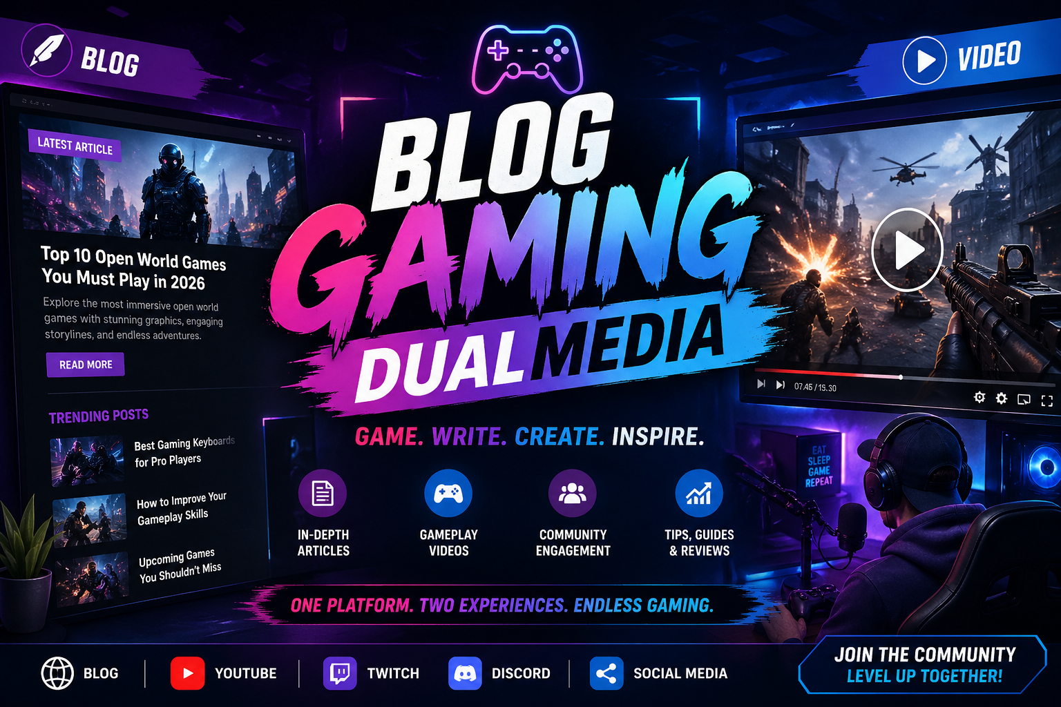 Blog Gaming DualMedia