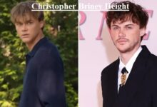 Christopher Briney Height