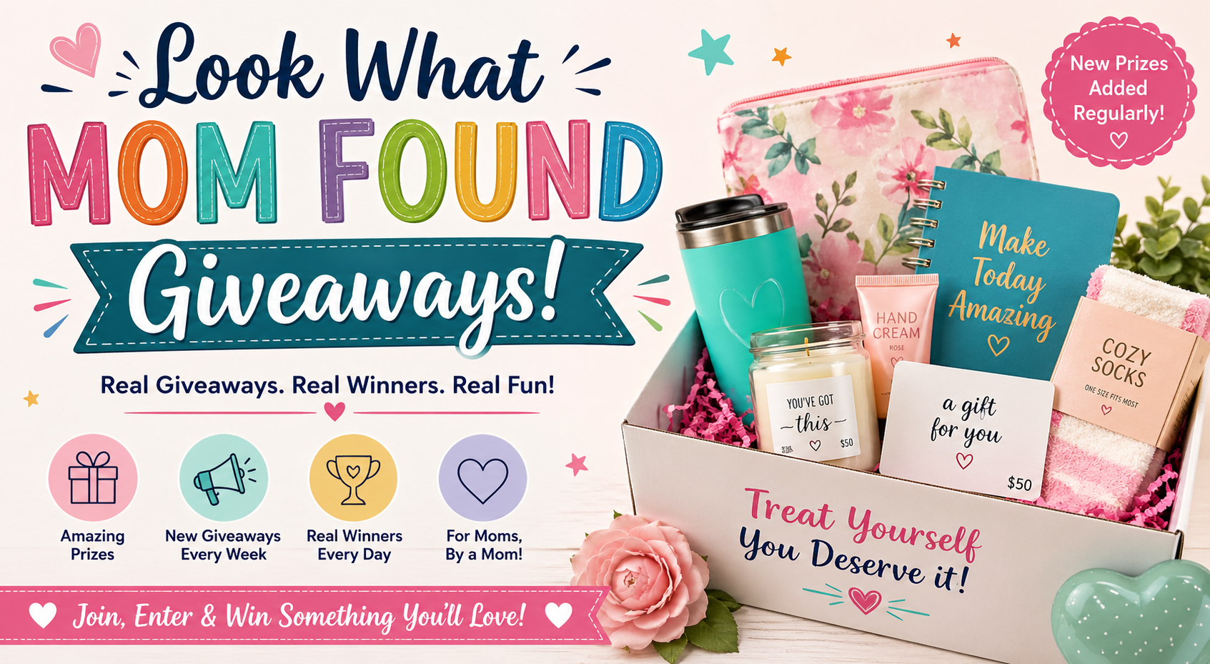 Look What Mom Found Giveaways