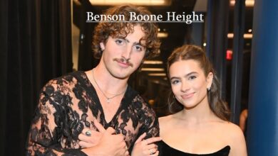 Benson Boone Height