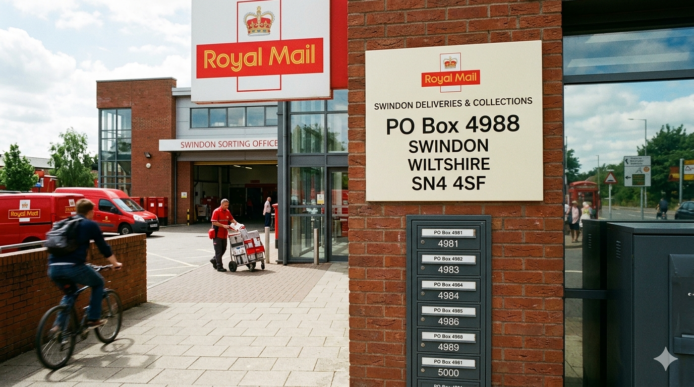 PO Box 4988 Swindon