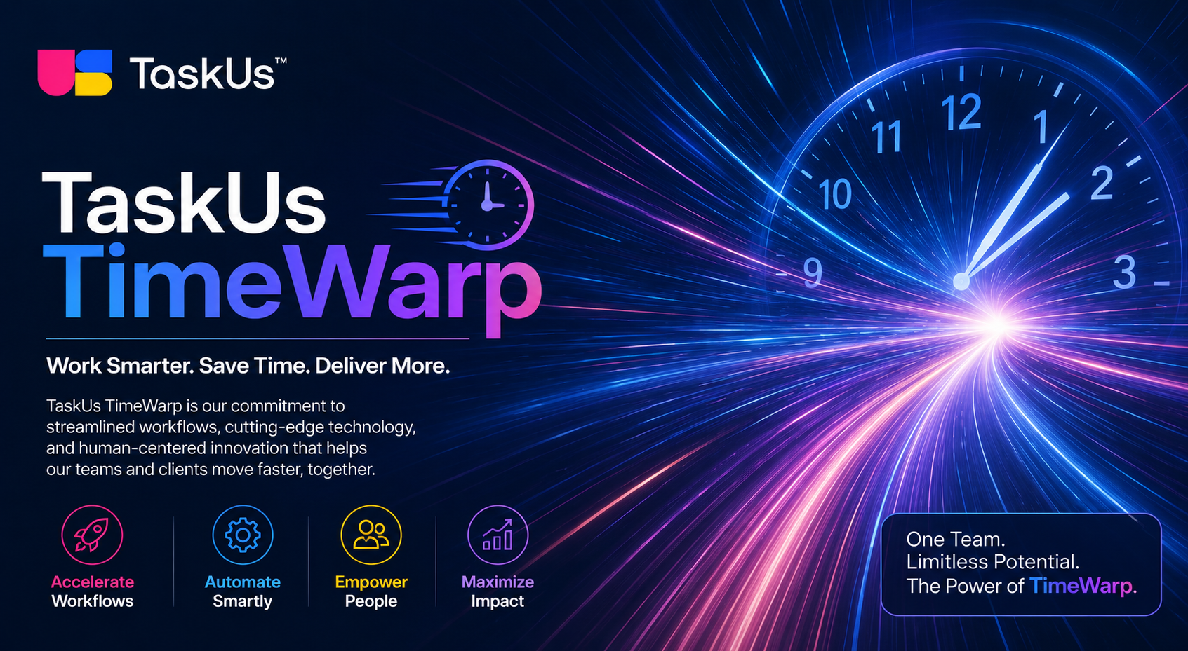 TaskUs TimeWarp