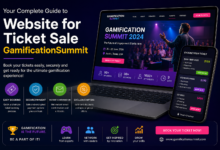 Website for Ticket Sale GamificationSummit
