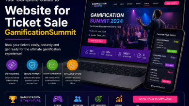 Website for Ticket Sale GamificationSummit